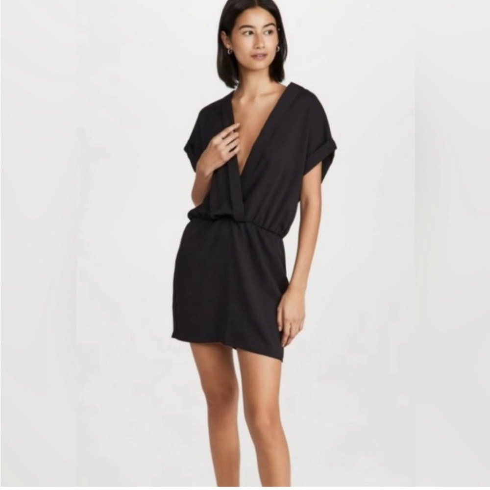 Amanda Uprichard Classic Black Hera Dress